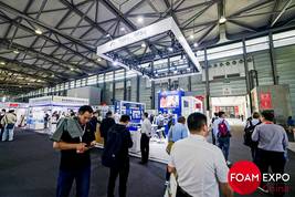 Reger Publikumsverkehr auf der Foam Expo China
