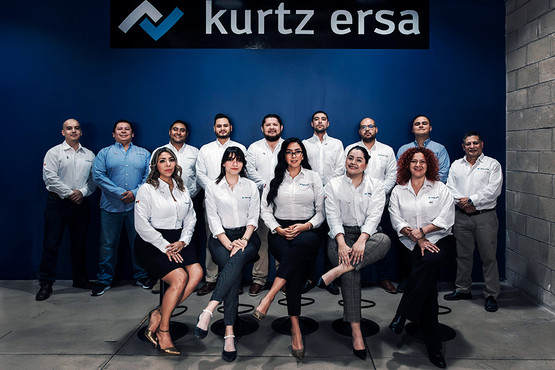 Bereit für neue Projekte: das Team von Kurtz Ersa Mexiko